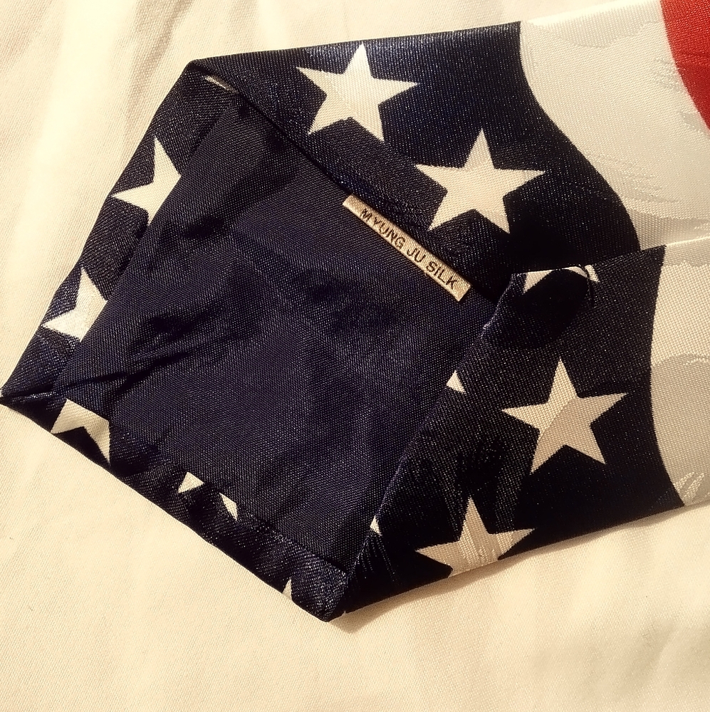 Mercedes High Fashion American Flag Tie - Picture 4 of 5